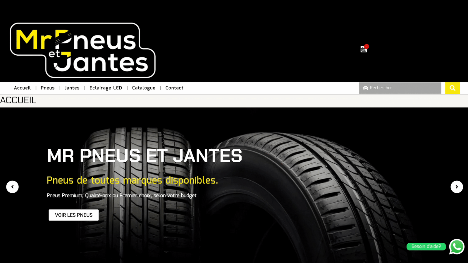 Mr Pneus & Jantes — version AVANT